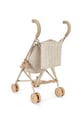 Dziewczynka Konges Sløjd wózek dla lalek DOLL STROLLER KS104162.9BYA beżowy