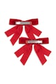 Κοριτσίστικα Τσιμπιδάκια Konges Sløjd 2 PACK VELVET DOUBLE BOW HAIR CLIPS 2-pack KS104185.9BYA κόκκινο