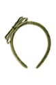 Детская повязка для волос Konges Sløjd VELVET BOW HAIRBRACE зелёный KS104462.9BYA