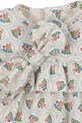 Dziewczynka Konges Sløjd ubranko dla lalek DOLL CLOTHES SET GOTS KS104283.9BYA beżowy