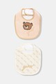 Βρεφική σαλιάρα Guess 2-pack μπεζ H5YW17.KA6W1.9BYA