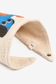 Bobo Choses śliniak dwustronny niemowlęcy Doggy Mate 2-pack 225AH017 beżowy AW25