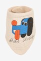 Chłopiec Bobo Choses śliniak dwustronny niemowlęcy Doggy Mate 2-pack 225AH017 beżowy