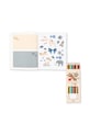 Βιβλίο με σελίδες χρωματισμού Konges Sløjd ACTIVITY BOOK WITH COLOURING PENCILS KS103663.9BYA πολύχρωμο AW25