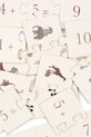 Κοριτσίστικα Παζλ Konges Sløjd CARDBOARD PUZZLE MATH FSC KS101450.9BYA μπεζ