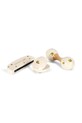 Konges Sløjd zabawka drewniana niemowlęca MUSIC SET PETIT LEMON GLOSSY FSC 3-pack 3-pack beżowy KS103931.9BYA