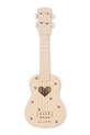 Konges Sløjd zabawka dziecięca UKULELE GLOSSY FSC beżowy KS104025.9BYA