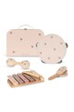 Konges Sløjd zabawka dziecięca MUSIC SET CHERRY GLOSSY FSC beżowy KS104061.9BYA