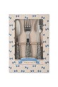 Набор детских столовых приборов Konges Sløjd SPARKLY CUTLERY 3 шт KS103984.9BYA голубой AW25