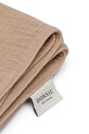 Chłopiec Donsje kocyk bawełniany niemowlęcy Ploekie Muslin Blanket XL Fluffy Bunny 7100103 brązowy