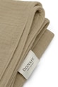 Βαμβακερή βρεφική κουβέρτα Donsje Ploekie Muslin Blanket XL Bear μπεζ 7100101