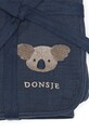 Donsje kocyk bawełniany niemowlęcy Ploekie Muslin Blanket XL Koala granatowy 7100102