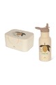 Konges Sløjd lunchbox i bidon LUNCH BOX SET beżowy KS103471.9BYA