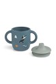Chlapec Detský hrnček Liewood Neil Sippy Cup LW13060.9BYA modrá