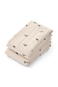 Bavlněná kojenecká plena Liewood Lewis Muslin Cloth 2-pack 2-pack béžová LW14907.9BYA