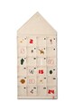 Liewood kalendarz adwentowy dla dzieci Babbo Christmas Gift Calendar beżowy LW14987.9BYA