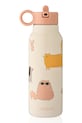 Термічна пляшка Liewood Falk Water Bottle 350 ml бежевий LW19617.9BYA