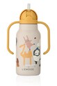 Θερμός Liewood Kimmie Water Bottle 250 ml LW19618.9BYA κίτρινο AW25