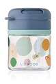 Liewood kubek niemowlęcy Pavia Tritan Straw Cup 280ml granatowy LW20634.9BYA