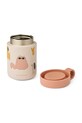 Liewood pojemnik na jedzenie dla dzieci Kiani Printed Food Jar LW19960.9BYA beżowy AW25