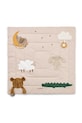 Liewood kocyk niemowlęcy Bernet Classic Activity Blanket LW20139.9BYA beżowy AW25