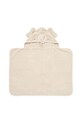 Βαμβακερή πετσέτα για μωρά Liewood Vilas Elephant Baby Hooded Towel Βρεφικό προϊόν μπεζ LW20315.9BYA