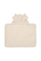 Βαμβακερή πετσέτα για μωρά Liewood Vilas Elephant Baby Hooded Towel LW20315.9BYA μπεζ AW25