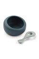 Παιδικό σερβίτσιο πιάτων Liewood Sparia Bowl w. Spoon LW20335.9BYA μπλε AW25