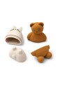Chłopiec Liewood zabawki do kąpieli Duncan Classic Silicone Bath Toys 2-pack LW20423.9BYA brązowy
