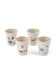 Набір чашок Liewood Lana Cup 4-Pack 4-pack LW20695.9BYA бежевий AW25
