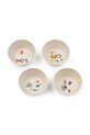 Набор мисок Liewood Cees Bowl 4-Pack LW20700.9BYA бежевый AW25