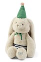 Liewood przytulanka Bertrand Rabbit Celebration Teddy beżowy LW20789.9BYA