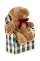 Konges Sløjd zabawka pluszowa KALLE TINY TEDDY Produkt niemowlęcy multicolor KS104324.9BYA