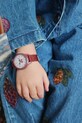 Konges Sløjd zegarek dziecięcy KIDS WATCH bordowy KS104329.9BYA