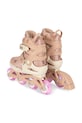 Chłopiec Konges Sløjd rolki dziecięce LIGHT UP ROLLER SKATES KS104417.9BYA pomarańczowy