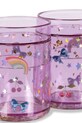 Konges Sløjd zestaw kubków 2 PACK GLITTER CUPS 2-pack KS104169.9BYA fioletowy AW25