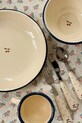 Chłopiec Konges Sløjd zestaw sztućców dla dzieci CUTLERY SET KS104405.9BYA beżowy