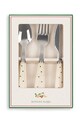 Konges Sløjd zestaw sztućców dla dzieci CUTLERY SET KS104405.9BYA beżowy AW25