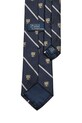 Μεταξωτή γραβάτα Polo Ralph Lauren 712971842 σκούρο μπλε AW25