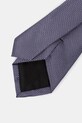 Calvin Klein krawat męski z dodatkiem jedwabiu CK2111E002 fioletowy SS26