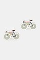 Paul Smith spinki do mankietów M1A.CUFF.PBIKE srebrny AW25