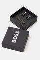 BOSS spinki do mankietów i krawata 3-pack czarny 50544125