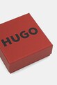 Doplnky Náramok HUGO E-STACKEDLOGO-BRA 50544512 strieborná