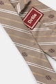 Kravata od svile Drôle de Monsieur La Cravate Rayure Monogramme I.TI002.SE018 bež AW25