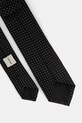 Kravata s prímesou hodvábu Calvin Klein CK2111E004 čierna AW25