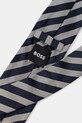 Kravata z dodatkom svile BOSS 50550432 mornarsko modra AW25