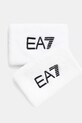 EA7 Emporio Armani opaski na nadgarstek 2-pack AF18706.7X000349 biały SS26
