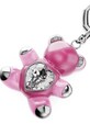 Kľúčenka Swarovski TEDDY 5735365 ružová