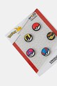 Crocs przypinki do obuwia Poke Ball 5-pack 10015745 multicolor AW25