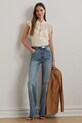 Ρούχα Μπλουζάκι Lauren Ralph Lauren 200970819 μπεζ